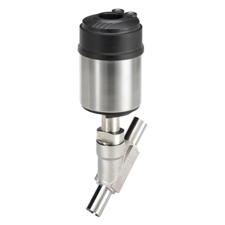 Elektro-pneumatski kosi ventil Tip 2300